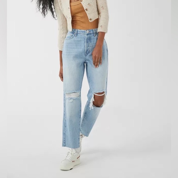 Urban Outfitters Jeans | BDG Slim straight with cut outs - Picture 1 of 1